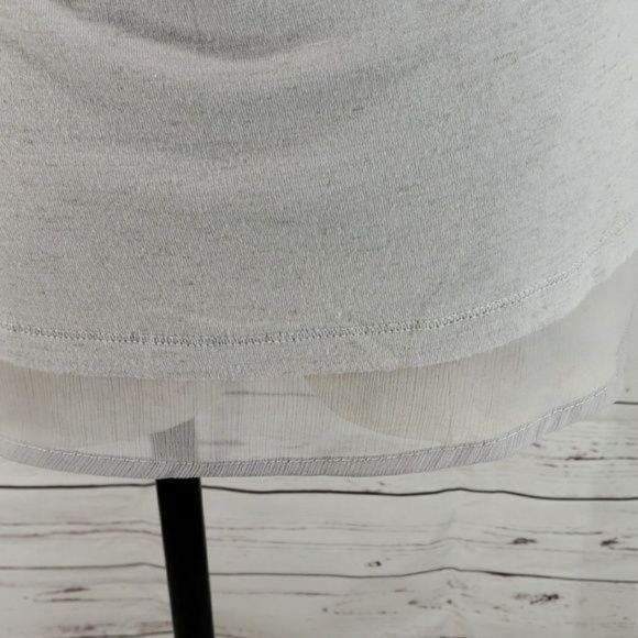 Democracy gray long sleeve blouse medium‎ - Picture 6 of 7